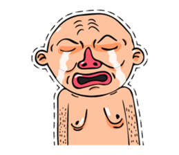 Mr. Bald Old sticker #6813158