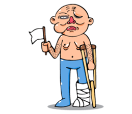 Mr. Bald Old sticker #6813159