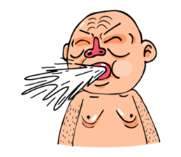 Mr. Bald Old sticker #6813160