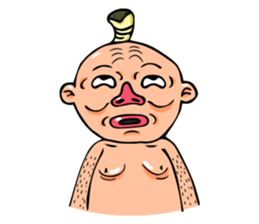 Mr. Bald Old sticker #6813161