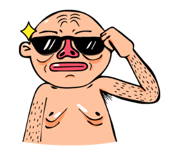 Mr. Bald Old sticker #6813162