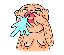 Mr. Bald Old sticker #6813163