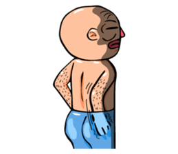 Mr. Bald Old sticker #6813164