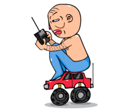 Mr. Bald Old sticker #6813167