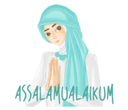 Rainbow Hijab sticker #6813249