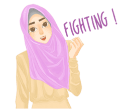 Rainbow Hijab sticker #6813251