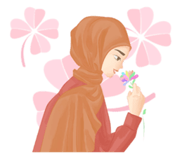 Rainbow Hijab sticker #6813256