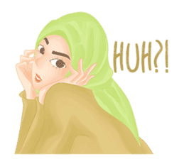 Rainbow Hijab sticker #6813258