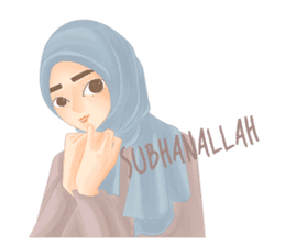 Rainbow Hijab sticker #6813260