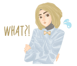 Rainbow Hijab sticker #6813264