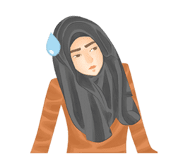 Rainbow Hijab sticker #6813268