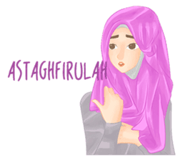 Rainbow Hijab sticker #6813271