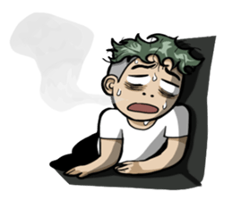 Mr.Stressed Inertia sticker #6813296