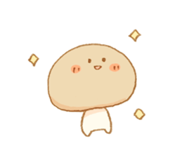 Cute Mushroom!!! sticker #6813528