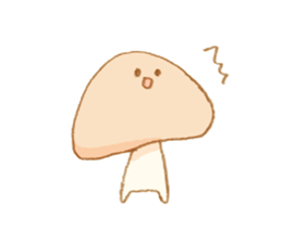 Cute Mushroom!!! sticker #6813529
