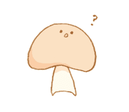 Cute Mushroom!!! sticker #6813537