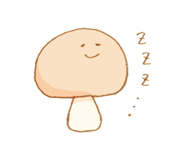 Cute Mushroom!!! sticker #6813543