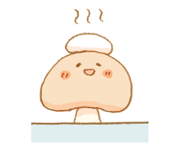 Cute Mushroom!!! sticker #6813545