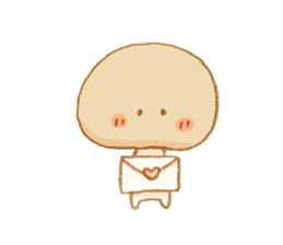 Cute Mushroom!!! sticker #6813559