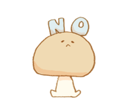 Cute Mushroom!!! sticker #6813561