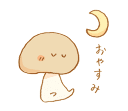 Cute Mushroom!!! sticker #6813563