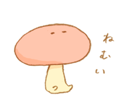 Cute Mushroom!!! sticker #6813564
