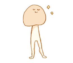 Cute Mushroom!!! sticker #6813565