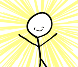 Mr. Stick sticker #6814042