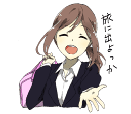 Escape from reality Girlfriend Re sticker #6814175