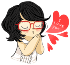 The Love and War of Firu & Visya sticker #6814423