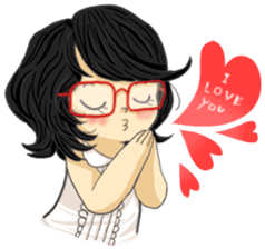The Love and War of Firu & Visya sticker #6814423