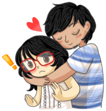 The Love and War of Firu & Visya sticker #6814436
