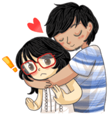 The Love and War of Firu & Visya sticker #6814436