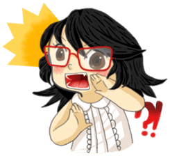 The Love and War of Firu & Visya sticker #6814438