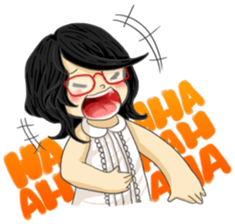 The Love and War of Firu & Visya sticker #6814440