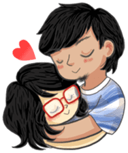The Love and War of Firu & Visya sticker #6814443