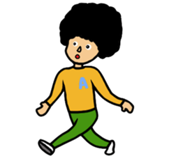 I am Afro sticker #6814890