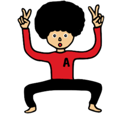 I am Afro sticker #6814892