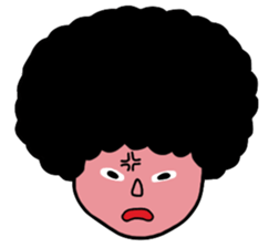 I am Afro sticker #6814900