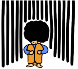 I am Afro sticker #6814908