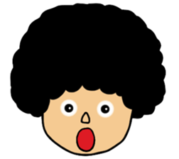 I am Afro sticker #6814910