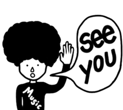 I am Afro sticker #6814914