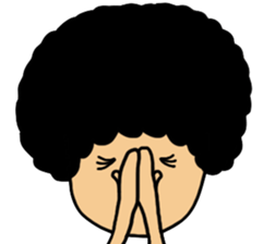 I am Afro sticker #6814916