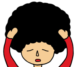 I am Afro sticker #6814924