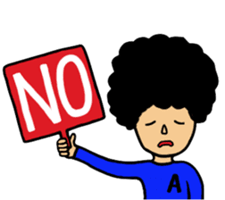 I am Afro sticker #6814925