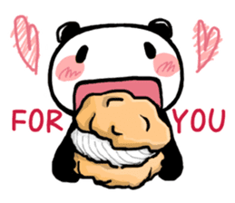 for Food Fighter Reply from YURUPANDA sticker #6814928