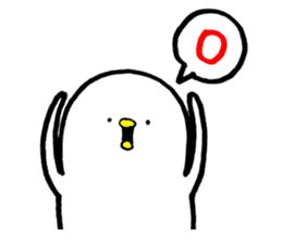 Piyokichi of chick Kanji sticker #6816010