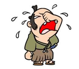 Angry masterless samurai(English) sticker #6816054