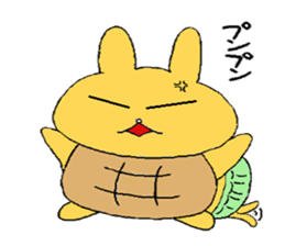 The tortoise wanted to become a rabbit1 sticker #6816252