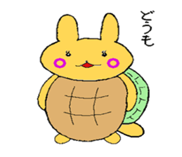 The tortoise wanted to become a rabbit1 sticker #6816253